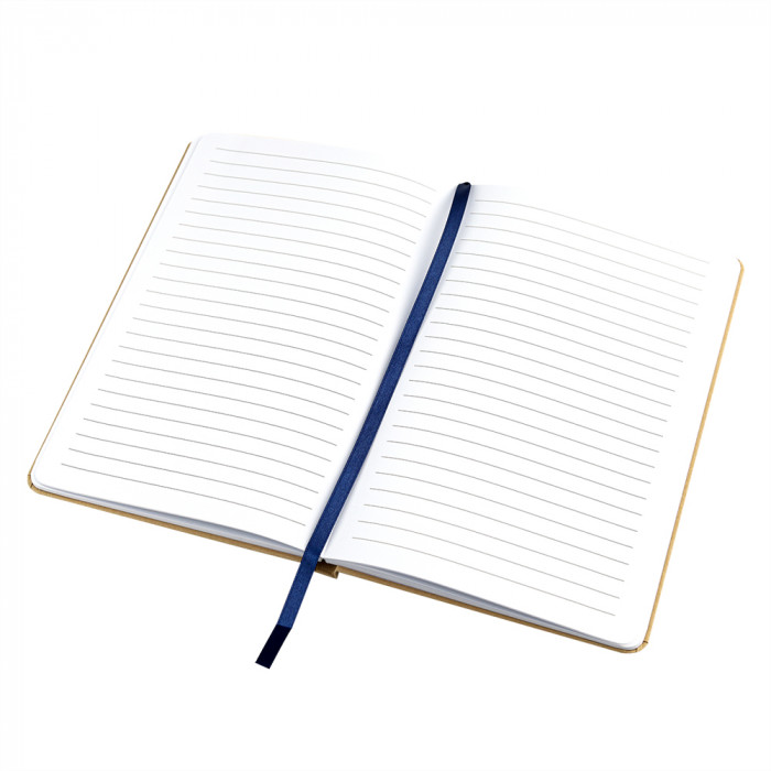 Блокнот Элвин в твёрдом переплёте, синий