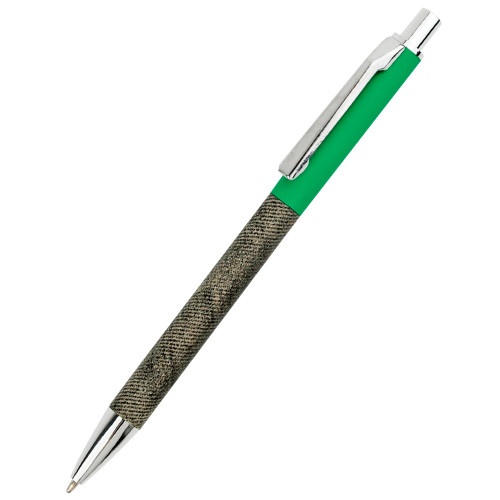 Ручка металлическая Jennifer, тёмно-зелёная