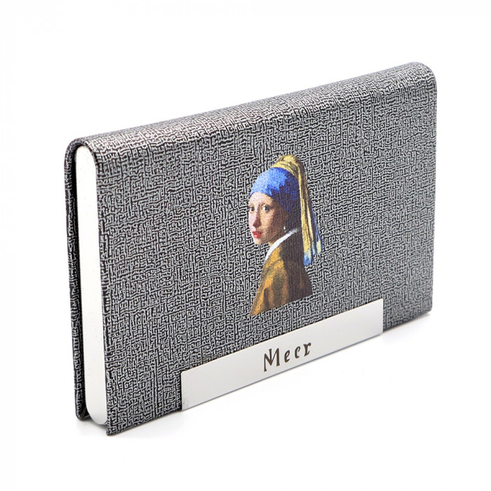 Визитница Тайм, серая