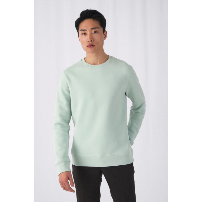 Свитшот унисекс King, светло-голубой, размер XL