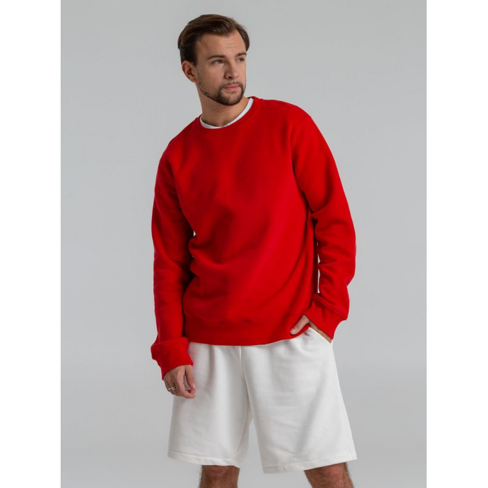 Свитшот унисекс King, красный, размер XXL