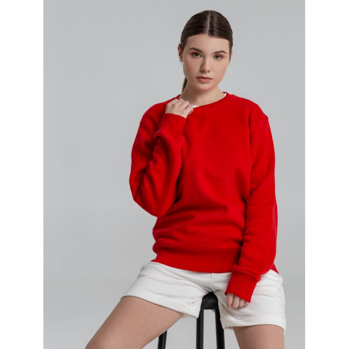 Свитшот унисекс King, красный, размер XXL