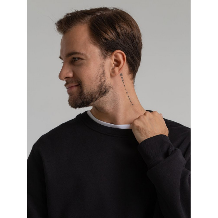 Свитшот унисекс King, черный, размер 3XL