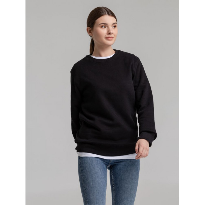 Свитшот унисекс King, черный, размер 3XL