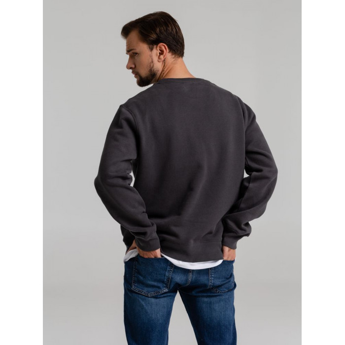 Свитшот унисекс King, темно-серый, размер XS