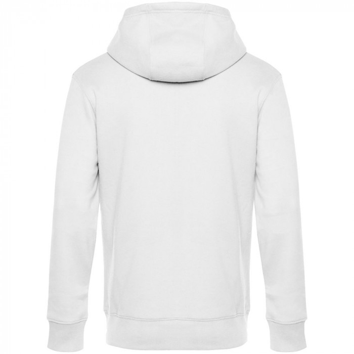 Толстовка с капюшоном унисекс King, белая