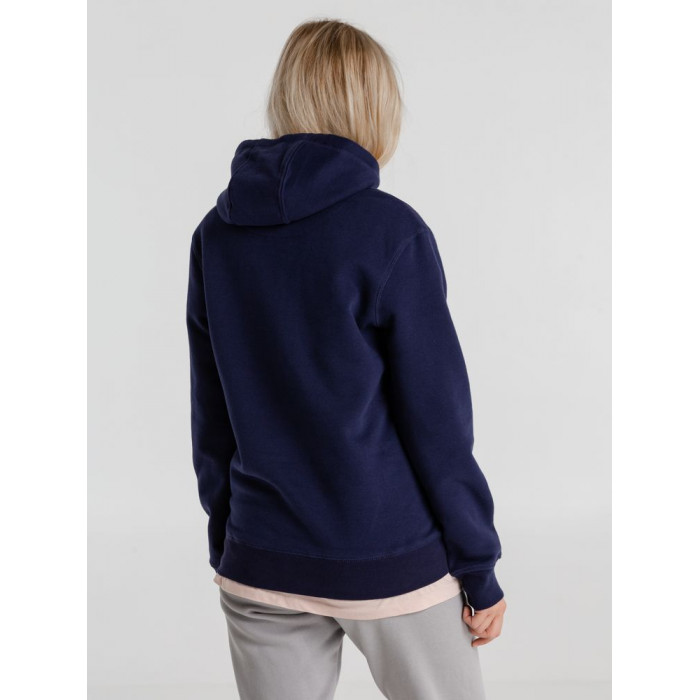 Толстовка с капюшоном унисекс King, темно-синяя, размер 4XL