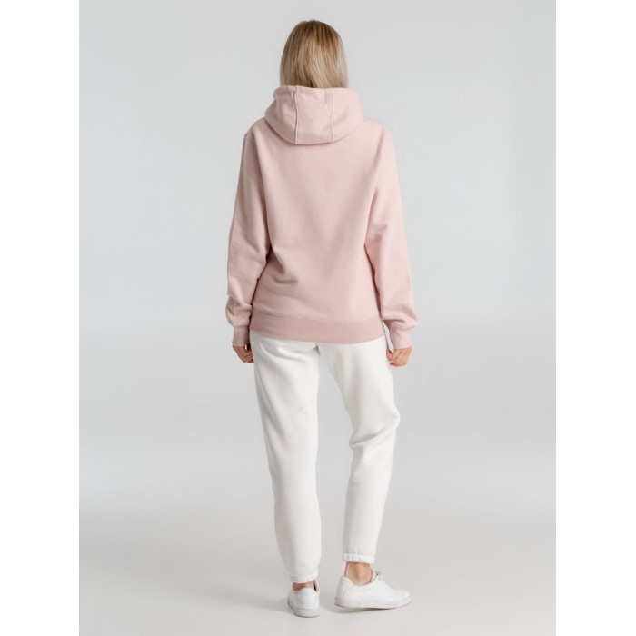 Толстовка с капюшоном унисекс King, розовая, размер XS