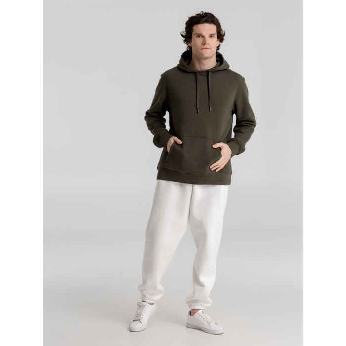 Толстовка с капюшоном унисекс King, хаки, размер 3XL