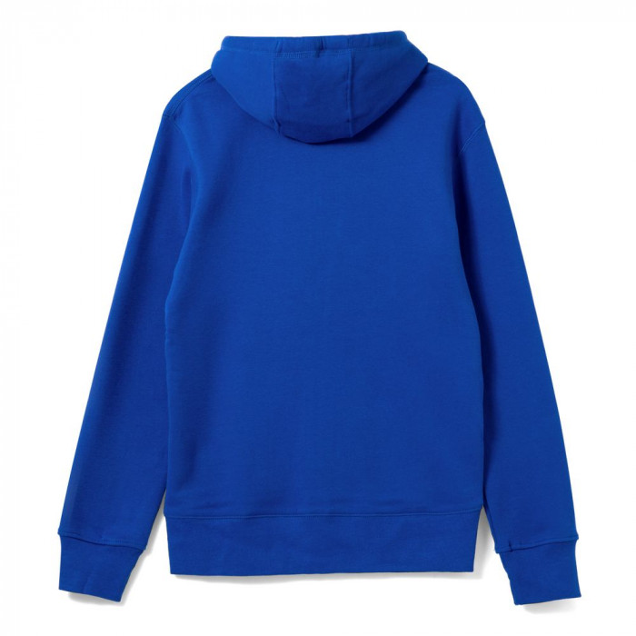 Толстовка на молнии с капюшоном унисекс King, ярко-синяя, размер XXL