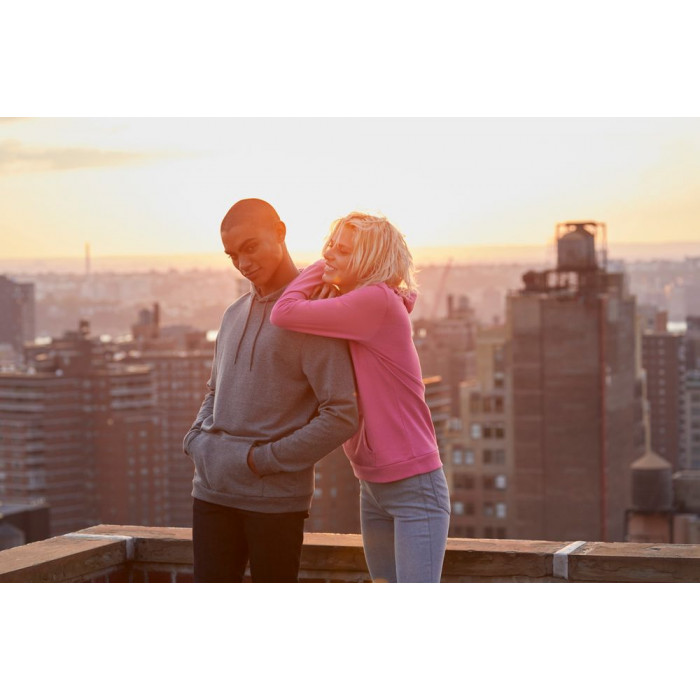 Толстовка с капюшоном унисекс Hoodie, темно-серая, размер XS