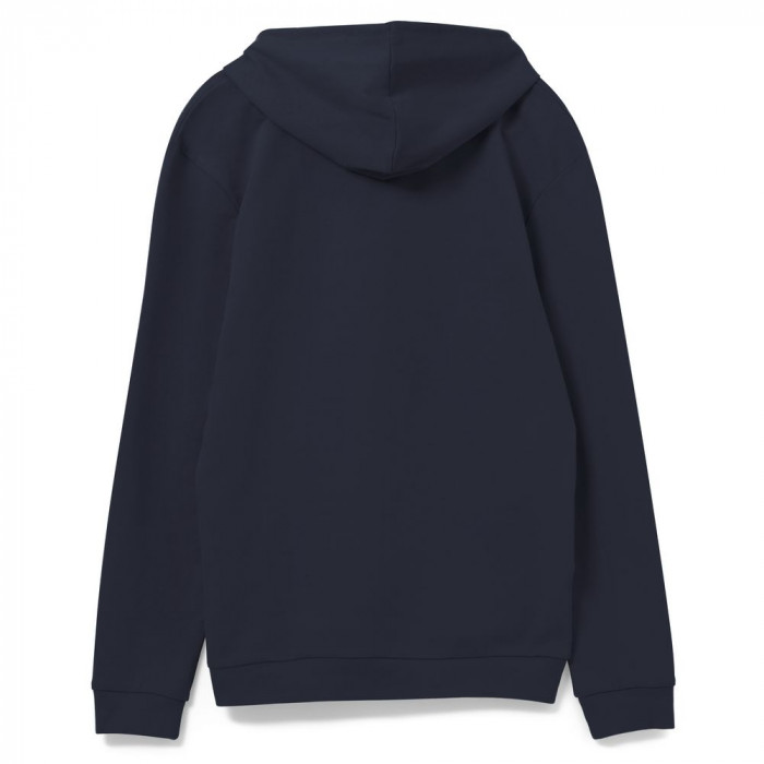 Толстовка с капюшоном унисекс Hoodie, темно-синяя, размер 4XL