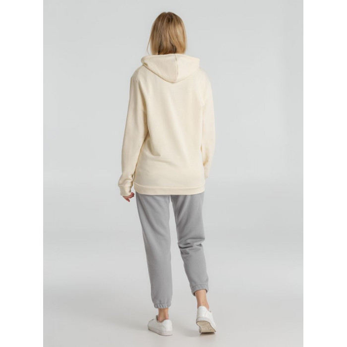 Толстовка с капюшоном унисекс Hoodie, светло-желтая, размер 3XL