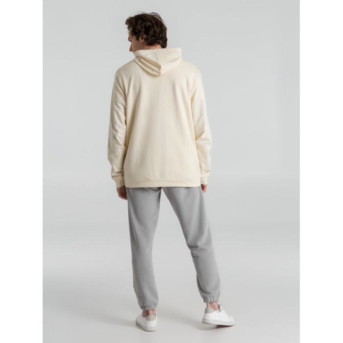 Толстовка с капюшоном унисекс Hoodie, светло-желтая, размер 3XL