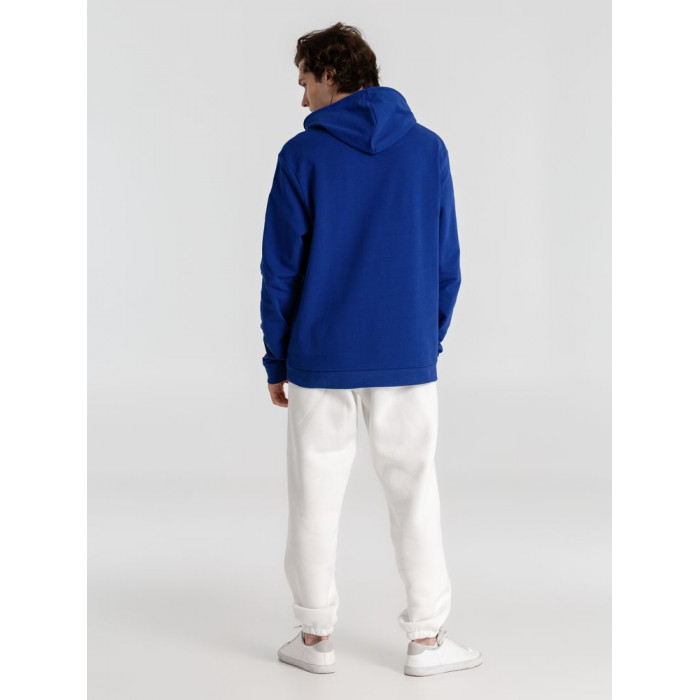 Толстовка с капюшоном унисекс Hoodie, ярко-синяя, размер 3XL