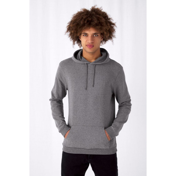 Толстовка с капюшоном унисекс Hoodie, темно-серая, размер XS