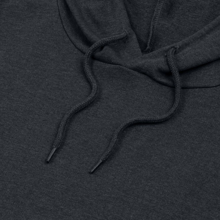 Толстовка с капюшоном унисекс Hoodie, темно-серая, размер XS