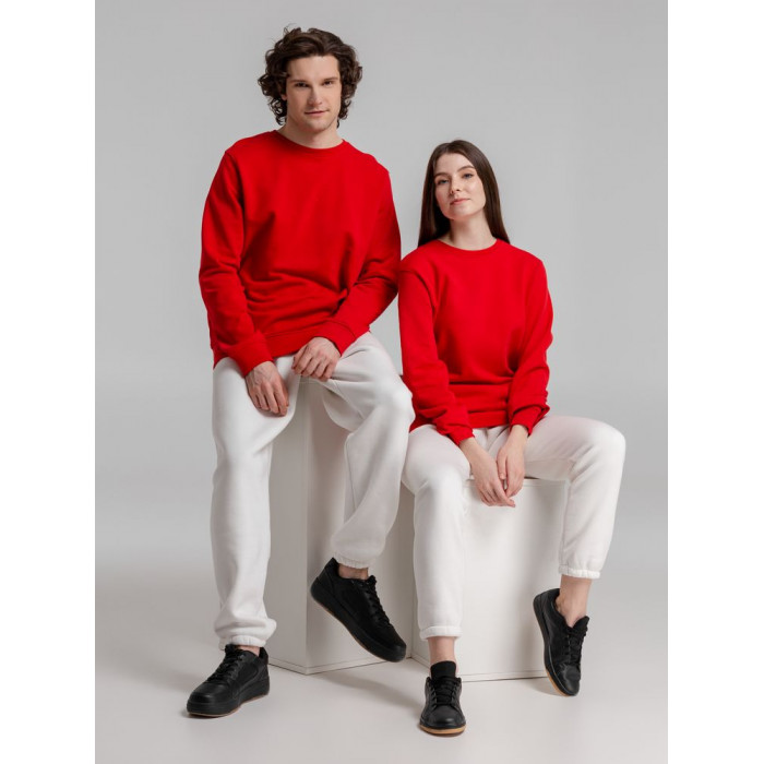 Свитшот унисекс BNC Inspire (Organic), красный, размер XXL