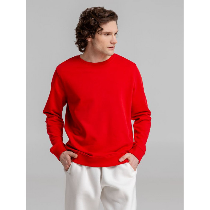 Свитшот унисекс BNC Inspire (Organic), красный, размер XXL