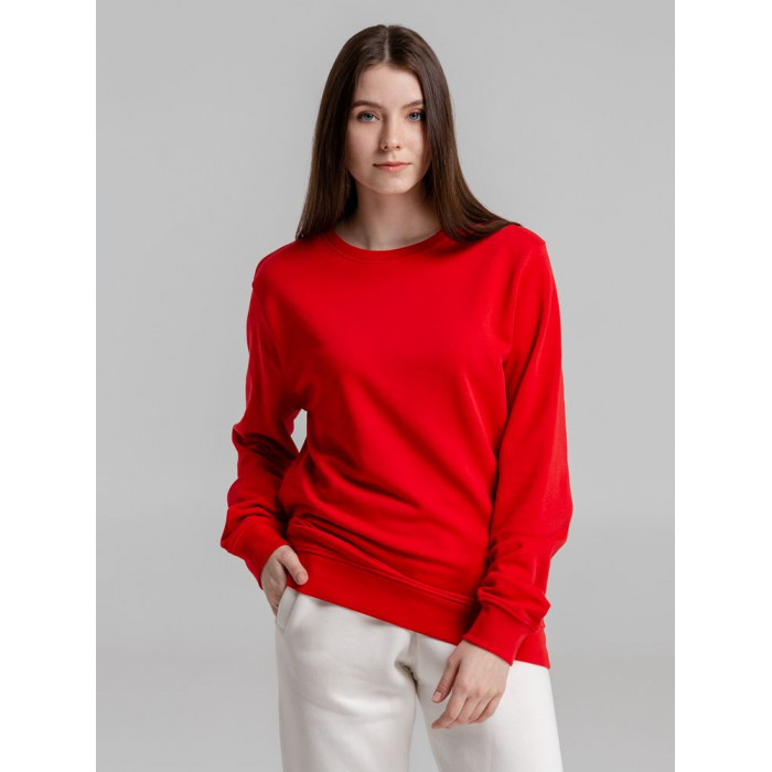 Свитшот унисекс BNC Inspire (Organic), красный, размер XXL