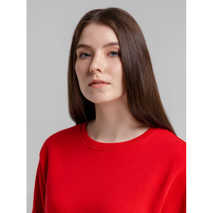 Свитшот унисекс BNC Inspire (Organic), красный, размер XXL