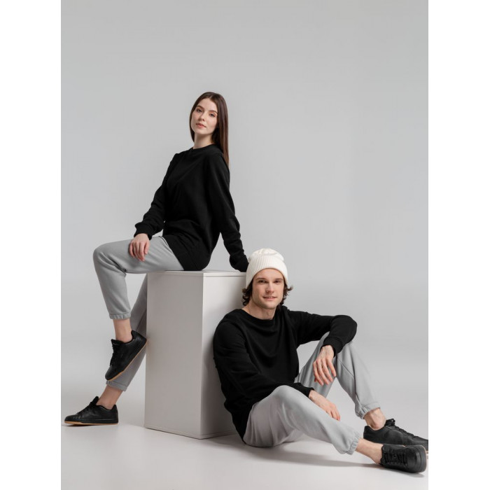 Свитшот унисекс BNC Inspire (Organic), черный, размер 3XL