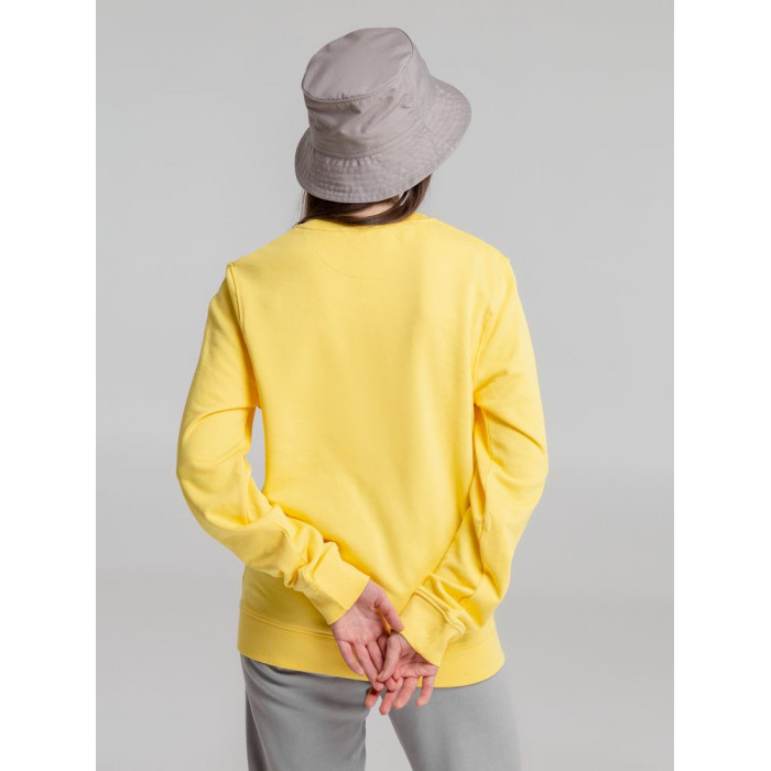 Свитшот унисекс BNC Inspire (Organic), желтый, размер XXL