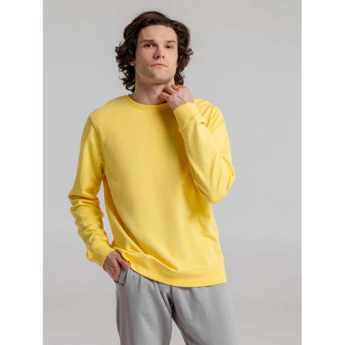 Свитшот унисекс BNC Inspire (Organic), желтый, размер XXL