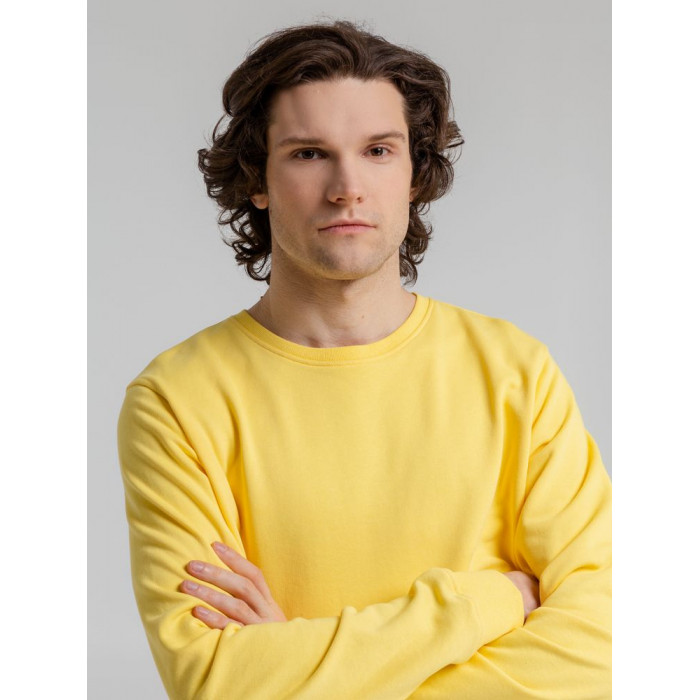 Свитшот унисекс BNC Inspire (Organic), желтый, размер XXL
