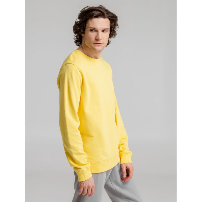 Свитшот унисекс BNC Inspire (Organic), желтый, размер XXL