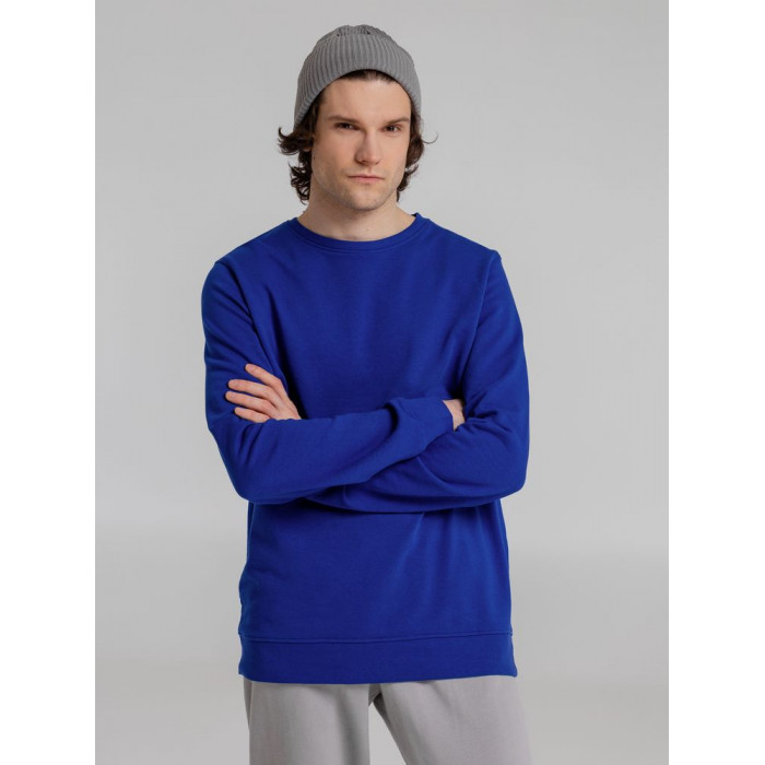 Свитшот унисекс BNC Inspire (Organic), ярко-синий, размер 3XL