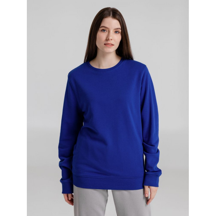 Свитшот унисекс BNC Inspire (Organic), ярко-синий, размер 3XL