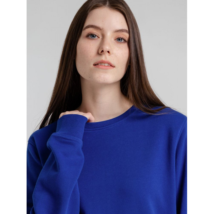 Свитшот унисекс BNC Inspire (Organic), ярко-синий, размер 3XL