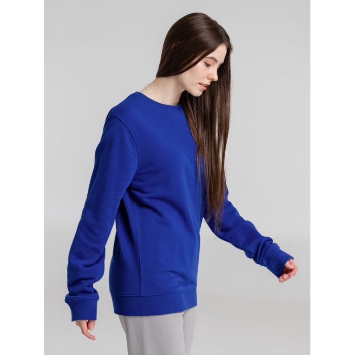 Свитшот унисекс BNC Inspire (Organic), ярко-синий, размер 3XL