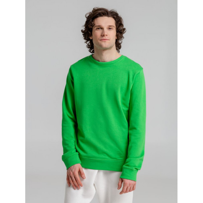 Свитшот унисекс BNC Inspire (Organic), зеленый, размер XXL