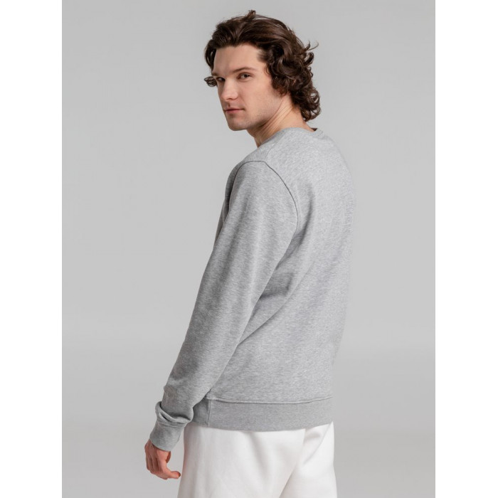 Свитшот унисекс BNC Inspire (Organic), серый меланж, размер XXL