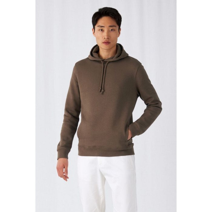 Толстовка с капюшоном унисекс BNC Inspire (Organic), зеленое яблоко, размер 3XL