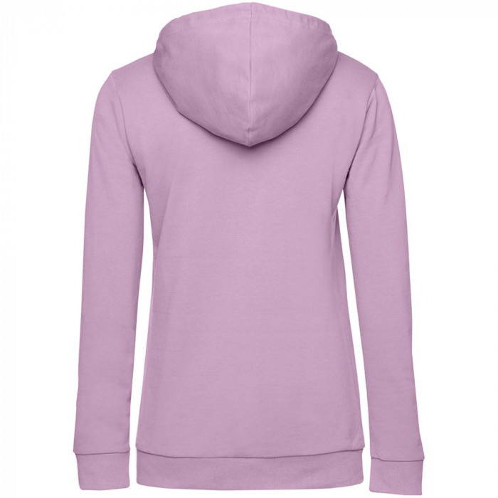 Толстовка с капюшоном женская Hoodie, сиреневая, размер XXL