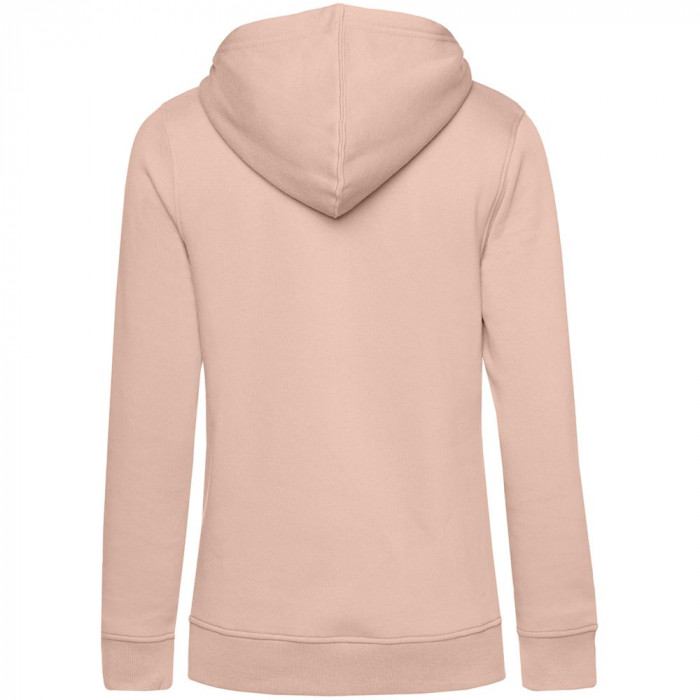 Толстовка с капюшоном женская BNC Inspire (Organic), розовая, размер XXL